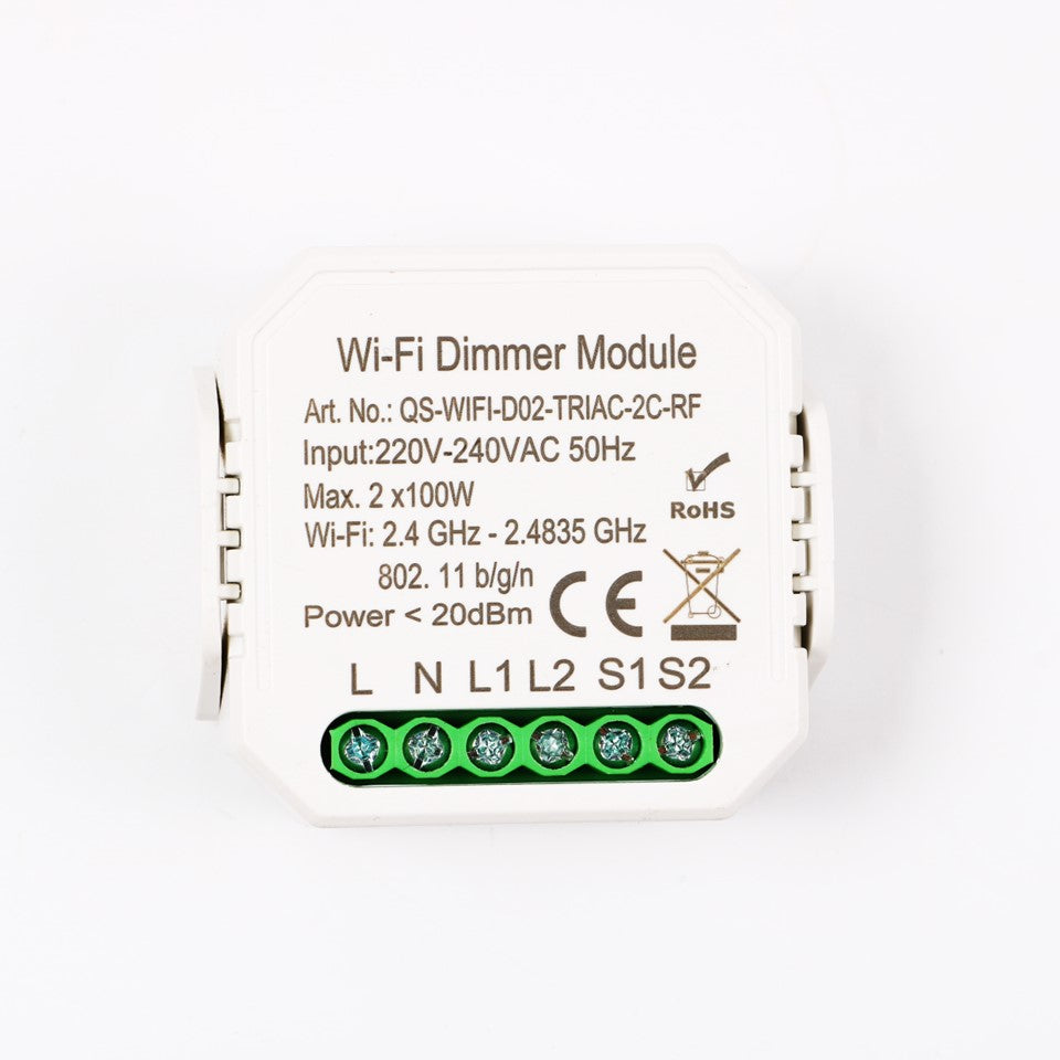 SM-WIFI-D02-TRIAC 1 Channel Mini WiFi Triac Dimmer (SET) – Karam Electronics