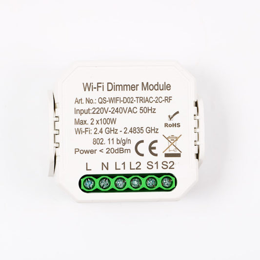 Smarty SM-WIFI-D02-TRIAC 1 Channel Mini WiFi Triac Dimmer (SET)