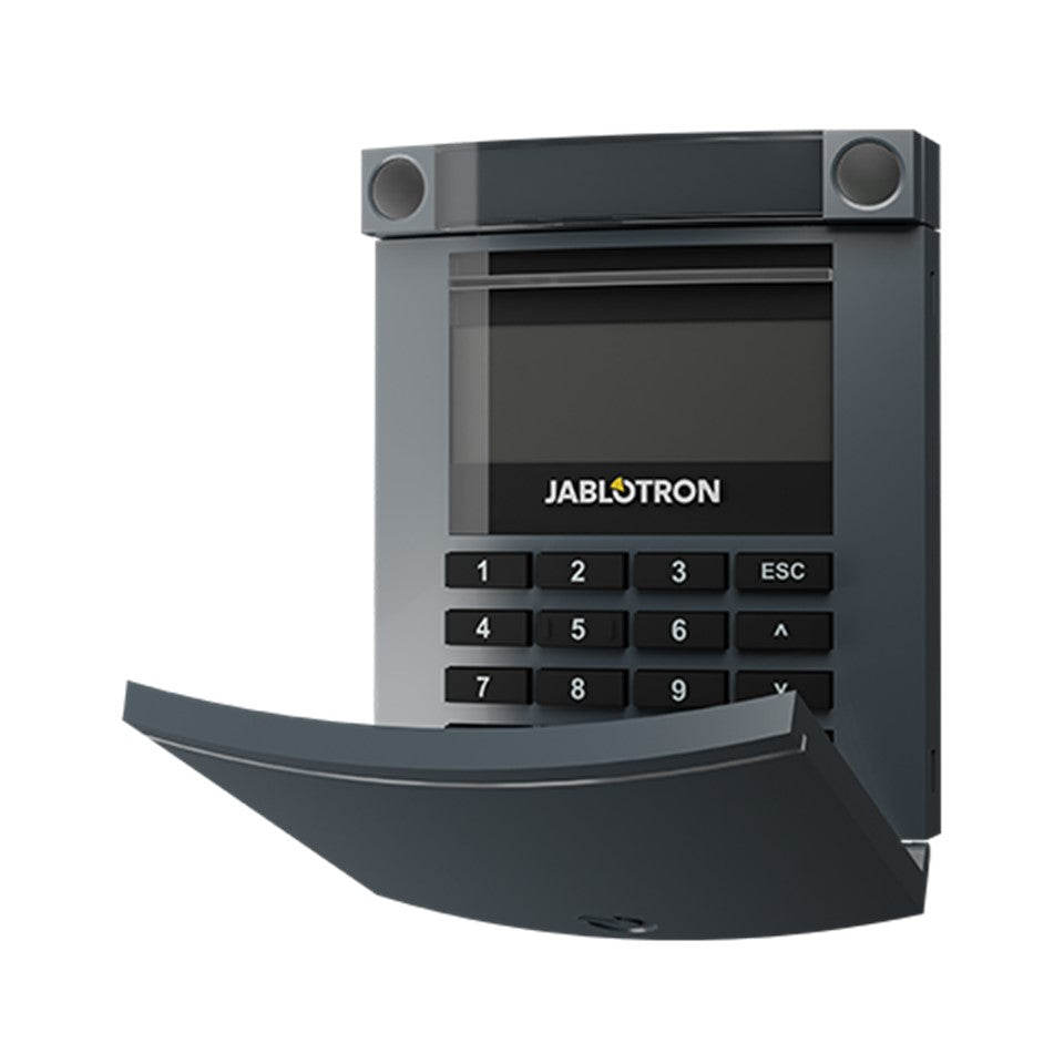 Jablotron JA-114E-AN Bus Access Module with display, keypad and RFID - anthracite