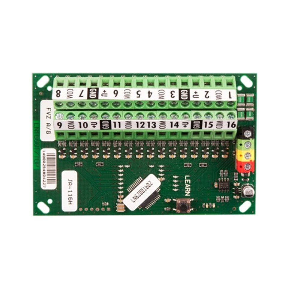 Jablotron JA-116H BUS expander – 16 inputs