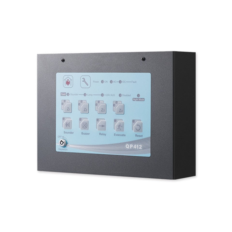 Horing 4 zone Fire Alarm Control Panel